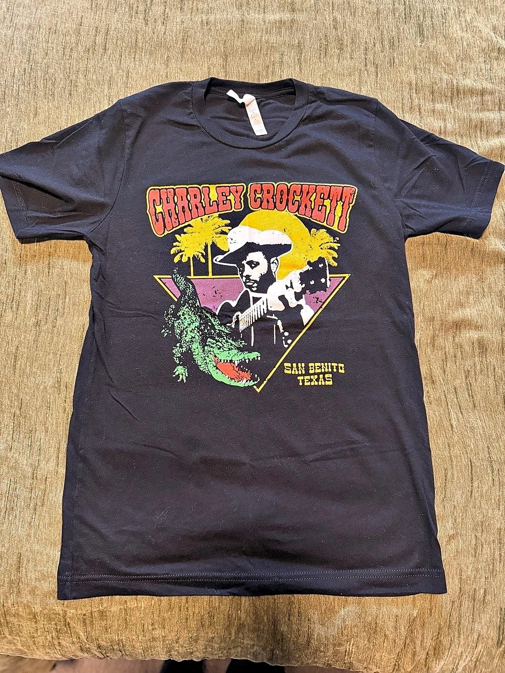Charley Crockett Official Tour Merchandise Gator Shirt